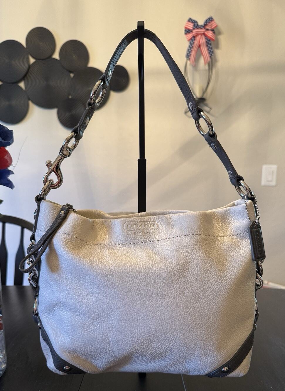 Coach Carly Medium Legacy Hobo Bag